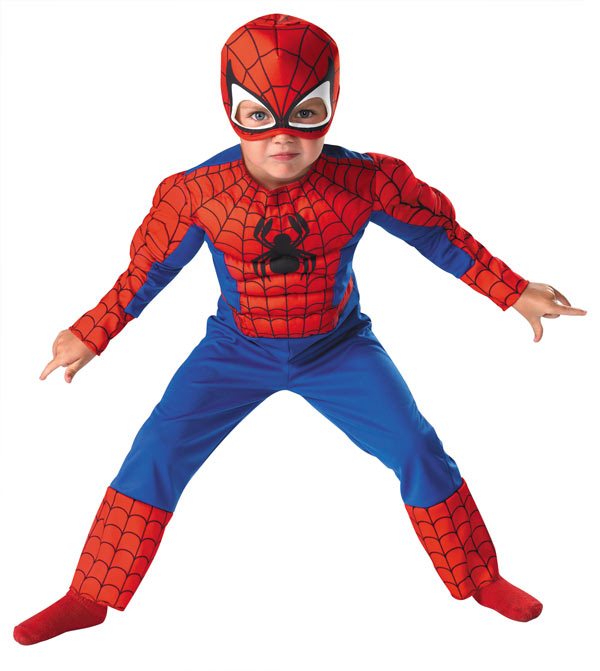 Как сделать новогодний костюм человека паука