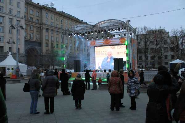 Масленица на Тверской площади 2013