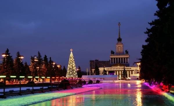 Новый год 2016 в Москве - ВДНХ на Новый 2016 год<